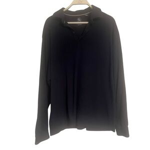 Hart Schaffner Marx blue navy Long Sleeve Shirt xl